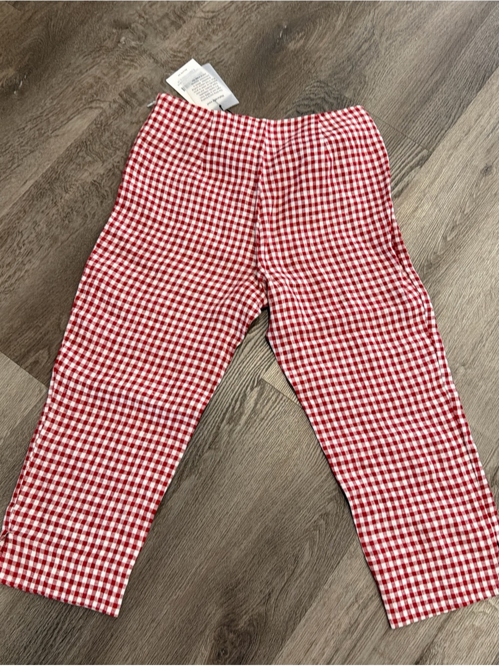 Reformation Petra linen low rise, pedal pusher pant - Picture 6 of 6